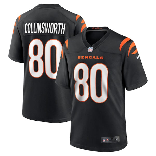 Cris Collinsworth Cincinnati Bengals Nike Team Retired Player Game Jersey - Black