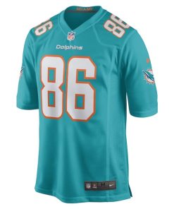 Alternative view of Braylon Sanders Miami Dolphins Nike Game Player Jersey - Aqua