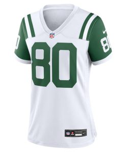 Alternative view of Wayne Chrebet New York Jets Nike Women's Classic Alternate Retired Player Game Jersey - White