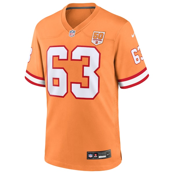Lee Roy Selmon Tampa Bay Buccaneers Nike 50th Season Game Jersey - Creamsicle - Image 2