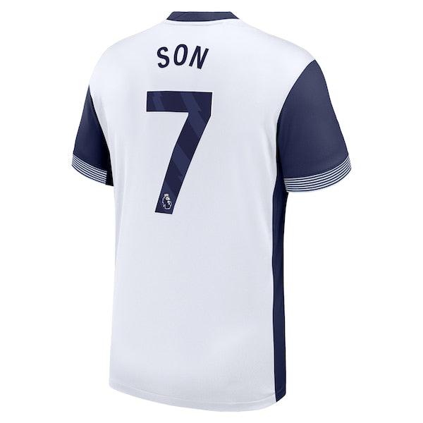 Son Heung-Min Tottenham Hotspur Nike 2024/25 Home Replica Player Jersey - White - Image 4