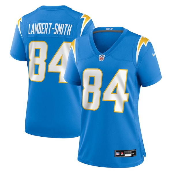 KeAndre Lambert-Smith Los Angeles Chargers Nike Women's Team Game Jersey - Powder Blue