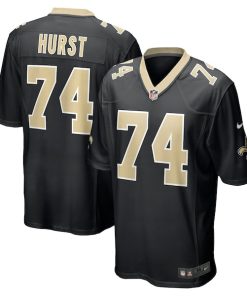 James Hurst New Orleans Saints Nike Game Jersey - Black