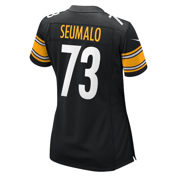Isaac Seumalo Pittsburgh Steelers Nike Women's Game Jersey - Black - Image 3