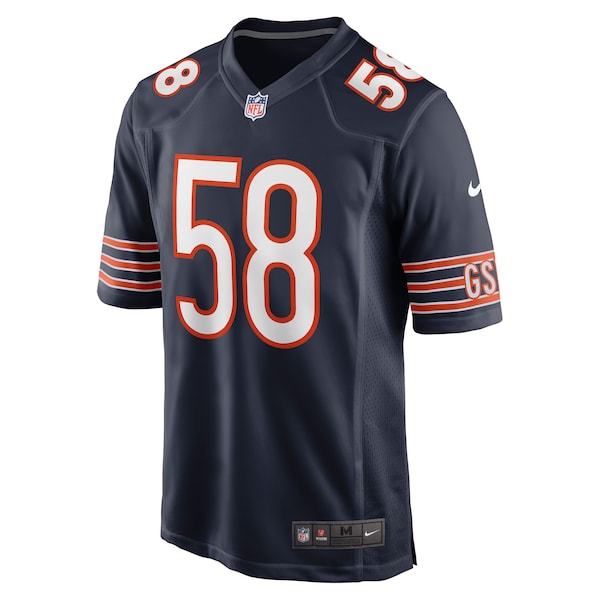 Darnell Wright Chicago Bears Nike 2023 NFL Draft First Round Pick Game Jersey - Navy - Image 2