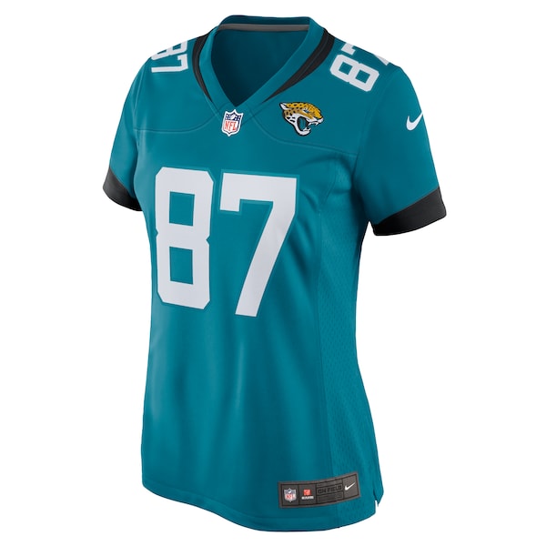 Josh Pederson Jacksonville Jaguars Nike Women's Team Game Jersey - Teal - Image 2