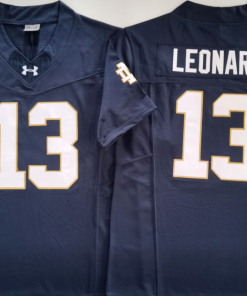 Jaden Leonard  NCAA Notre Dame Fighting Irish  Nike Vapor Limited Jersey