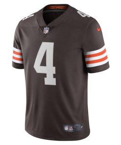Alternative view of Deshaun Watson Cleveland Browns Nike Men's Vapor Limited Jersey - Brown