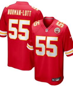 Omarr Norman-Lott Kansas City Chiefs Nike Team Game Jersey -  Red