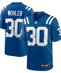 Hunter Wohler Indianapolis Colts Nike Team Game Jersey -  Royal
