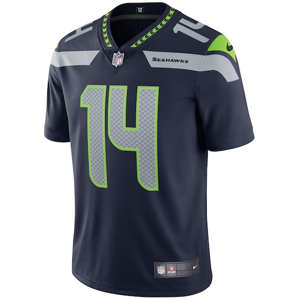DK Metcalf Seattle Seahawks Nike Vapor Limited Jersey - College Navy - Image 2