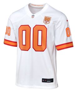 Alternative view of Tampa Bay Buccaneers Nike Youth 50th Anniversary Custom Game Jersey - White