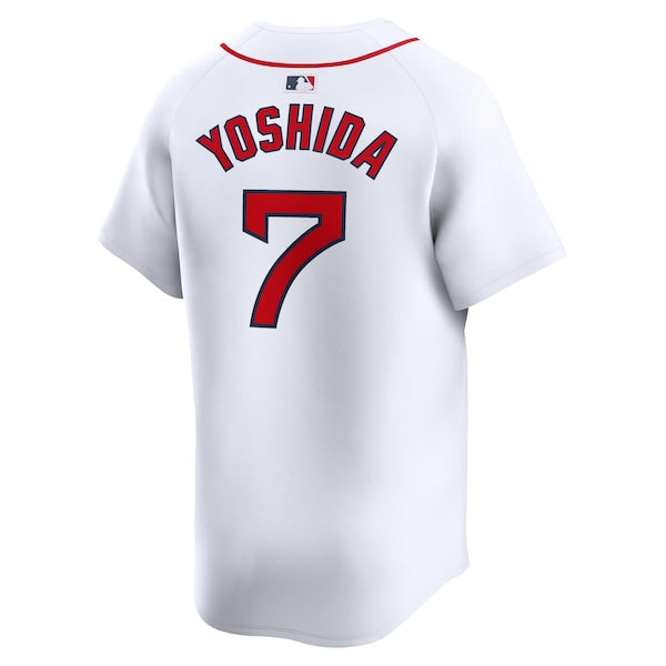 Masataka Yoshida Boston Red Sox Nike Home Limited Player Jersey - White - Image 3