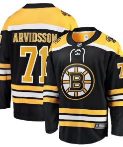 Viktor Arvidsson Boston Bruins  Home Breakaway Jersey - Black