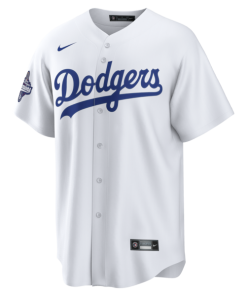 Alternative view of Teoscar Hern¨¢ndez Los Angeles Dodgers Nike 2025 World Series Champions Home Replica Jersey - White