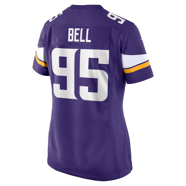 Travis Bell Minnesota Vikings Nike Women's Game Jersey - Purple - Image 4