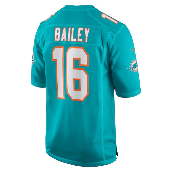 Jake Bailey Miami Dolphins Nike Game Player Jersey - Aqua - Image 3