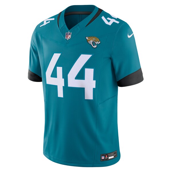 Travon Walker Jacksonville Jaguars Nike Vapor F.U.S.E. Limited Jersey - Teal - Image 2