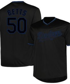 Mookie Betts Los Angeles Dodgers Profile Big & Tall Pop Fashion Player Jersey - Black