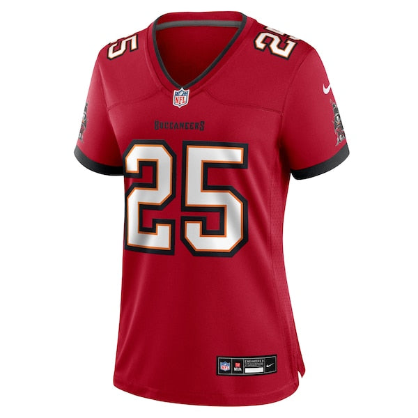 Jacob Parrish Tampa Bay Buccaneers Nike Women's Team Game Jersey - Red - Image 2