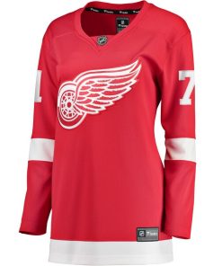 Alternative view of Dylan Larkin Detroit Red Wings  Women's Home Breakaway Jersey - Red