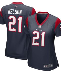 Steven Nelson Houston Texans Nike Women's Game Player Jersey - Navy