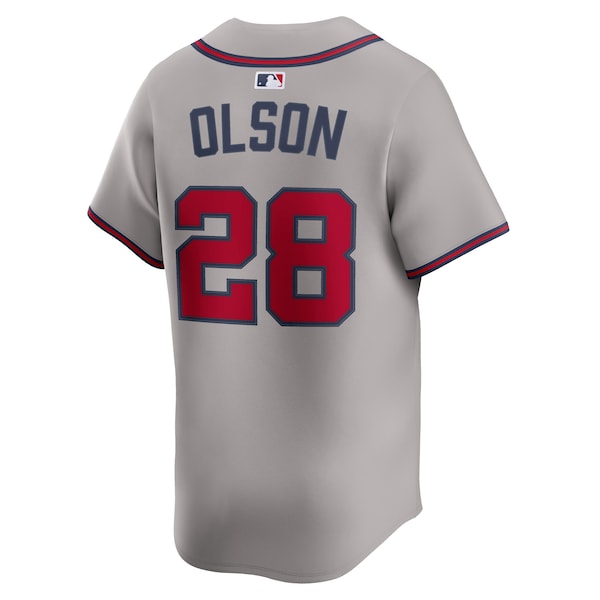 Matt Olson Atlanta Braves Nike Road Limited Player Jersey - Gray - Image 3