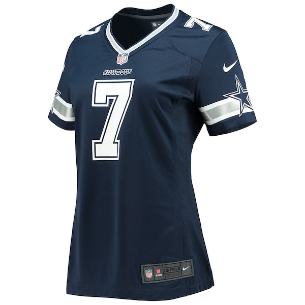 Trevon Diggs Dallas Cowboys Nike Women's Game Jersey - Navy - Image 3