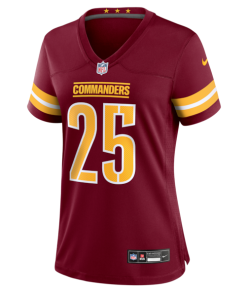 Alternative view of Darnell Savage Washington Commanders Nike Women's Team Game Jersey -  Burgundy
