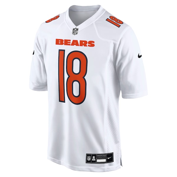 Caleb Williams Chicago Bears Nike Fashion Jersey - Tundra White/Black - Image 3