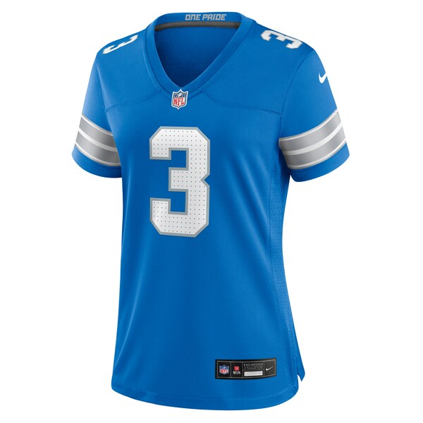 Jack Fox Detroit Lions Nike Women's Team Game Jersey - Blue - Image 2