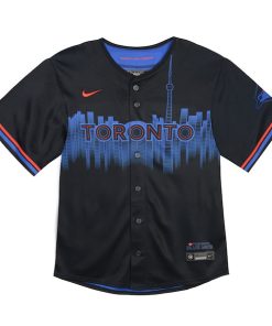 Alternative view of Toronto Blue Jays Nike Toddler City Connect Team Limited Jersey - Blue