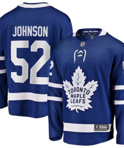 Reese Johnson Toronto Maple Leafs  Home Breakaway Jersey - Blue