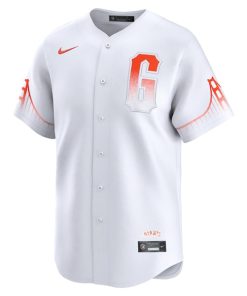 Alternative view of San Francisco Giants Nike City Connect Limited Jersey - White