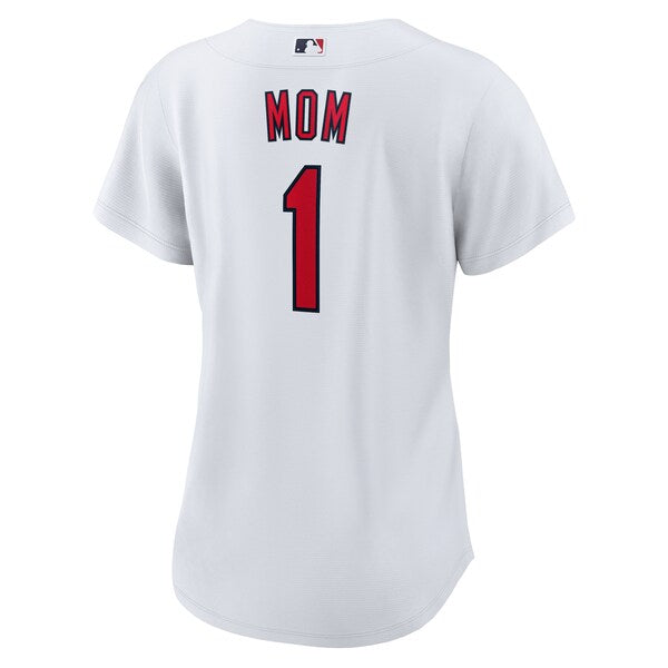 St. Louis Cardinals Nike Women's #1 Mom Home Replica Jersey - White - Image 3