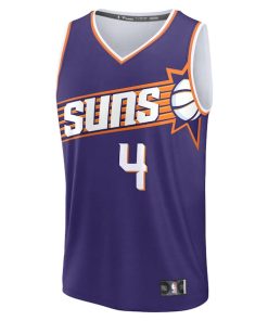 Alternative view of Jalen Green Phoenix Suns  Youth Fast Break Replica Jersey - Purple - Icon Edition