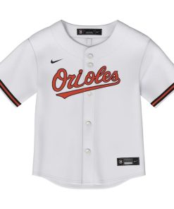 Alternative view of Adley Rutschman Baltimore Orioles Nike Toddler Replica 2.0 Player Jersey - White