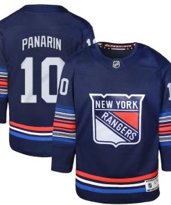Artemi Panarin New York Rangers Youth Alternate Premier Player Jersey - Navy