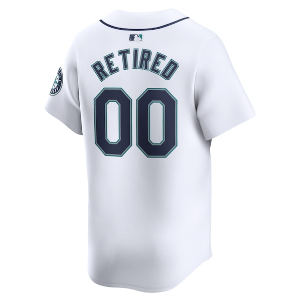 Seattle Mariners Nike Home Limited Pick-A-Player Retired Roster Jersey - White - Image 3