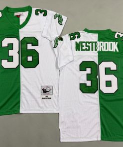 Brian Westbrook Philadelphia Eagles Authentic Split Throwback Retired Player Jersey