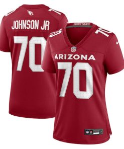 Paris Johnson Jr. Arizona Cardinals Nike Women's  Game Jersey -  Cardinal