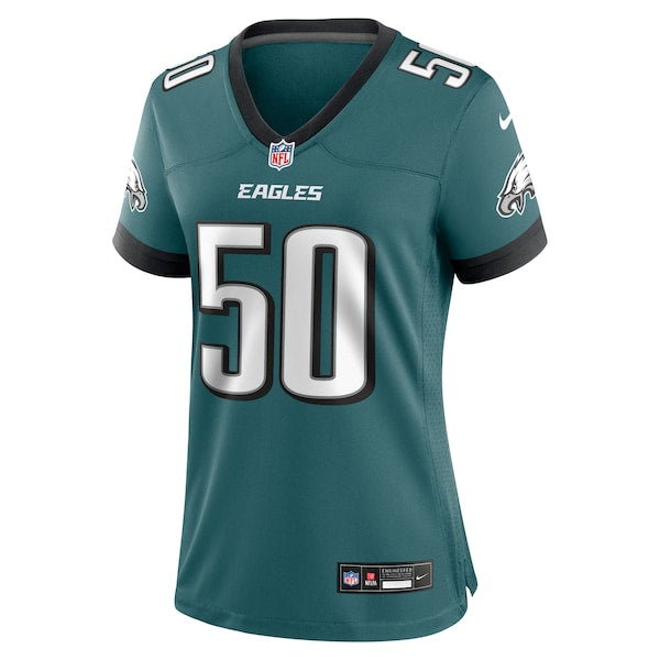 Jaelan Phillips Philadelphia Eagles Nike Women's Team Game Jersey - Midnight Green - Image 2