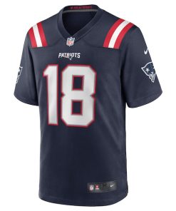 Alternative view of Matthew Slater New England Patriots Nike Game Jersey - Navy