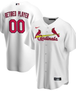 St. Louis Cardinals Nike Home Pick-A-Player Retired Roster Replica Jersey - White