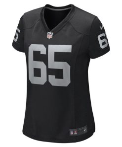 Alternative view of Hroniss Grasu Las Vegas Raiders Nike Women's Game Player Jersey - Black