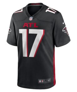 Alternative view of Arnold Ebiketie Atlanta Falcons Nike Team Game Jersey -  Black