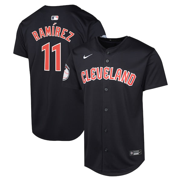 Jos¨¦ Ram¨ªrez Cleveland Guardians Nike Youth Alternate Limited Player Jersey?¨C Blue