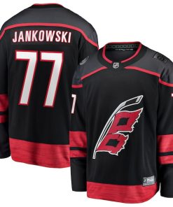 Mark Jankowski Carolina Hurricanes  Home Breakaway Jersey - Black