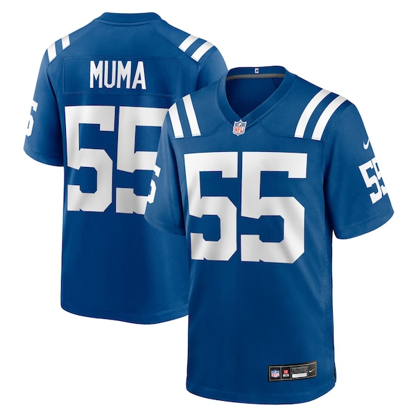 Chad Muma Indianapolis Colts Nike Team Game Jersey - Royal