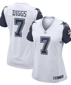 Trevon Diggs Dallas Cowboys Nike Women's Team Game Jersey - White